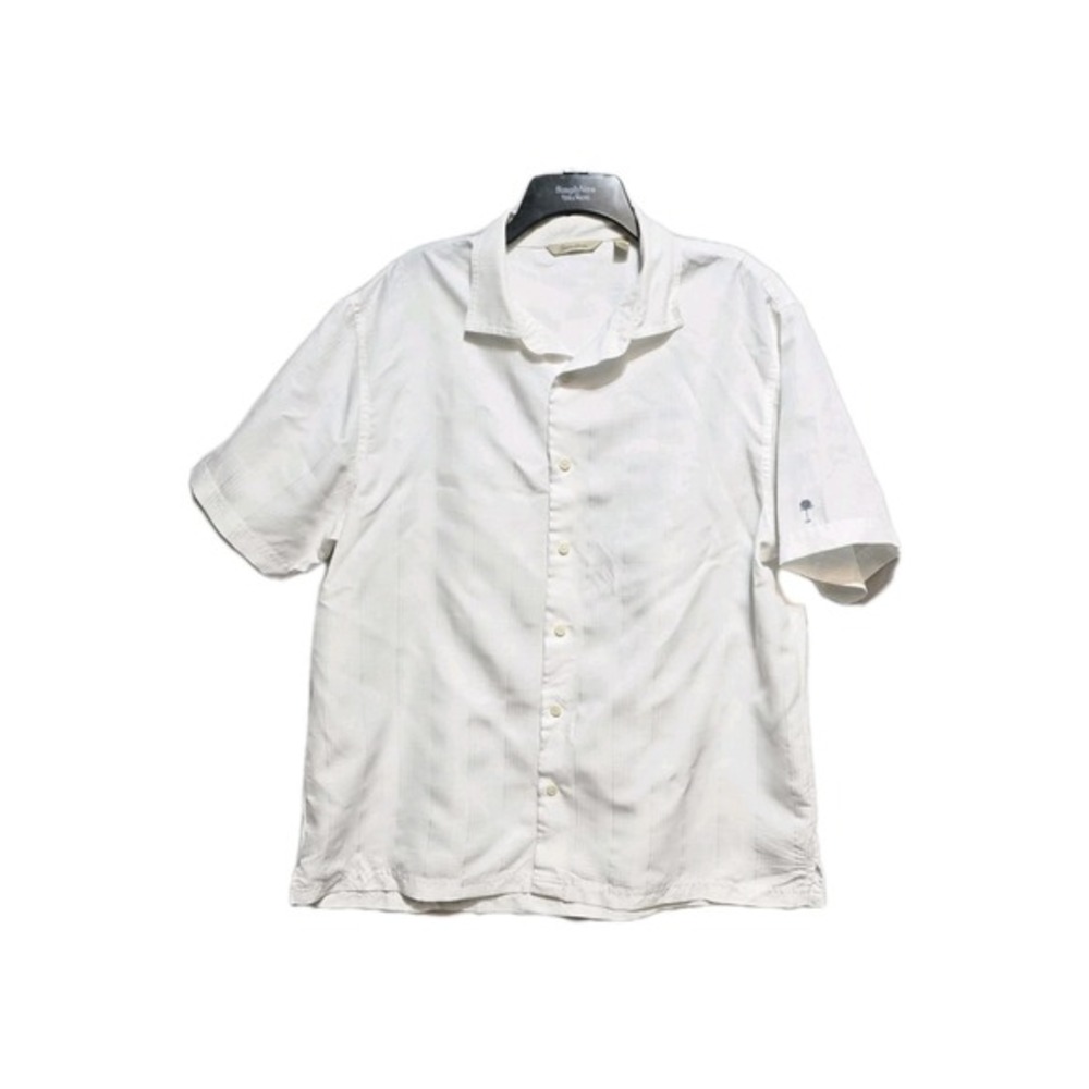 paradise collection shirt White Hawaiian  Modal ‎ XL Men's
